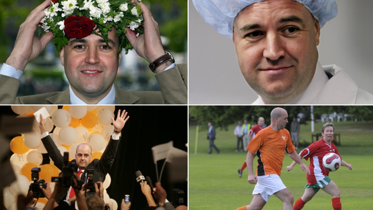 Åren med Fredrik Reinfeldt - ett bildspel mellan 2006-2014.